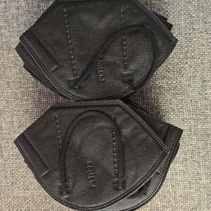 Men's Black Face Masks FLTR95 (34 Total)